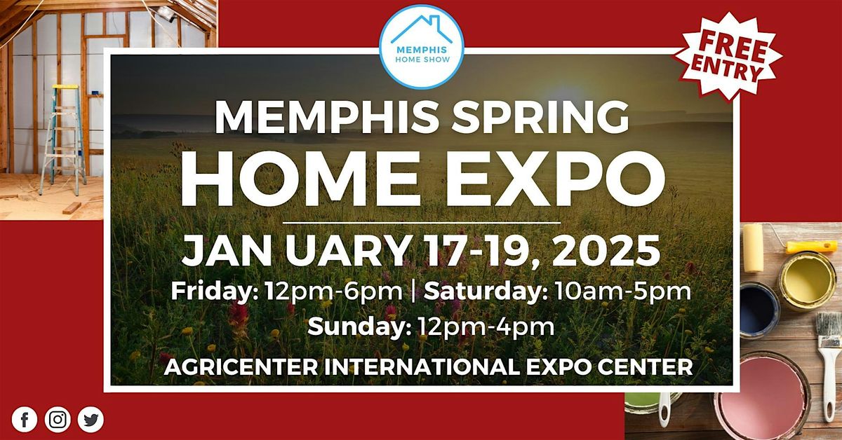 Memphis  Spring Home Expo, January 2025