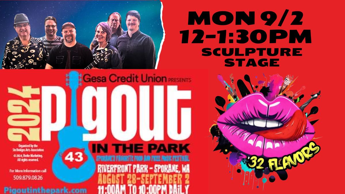 PIG OUT IN THE PARK - SCULPTURE STAGE