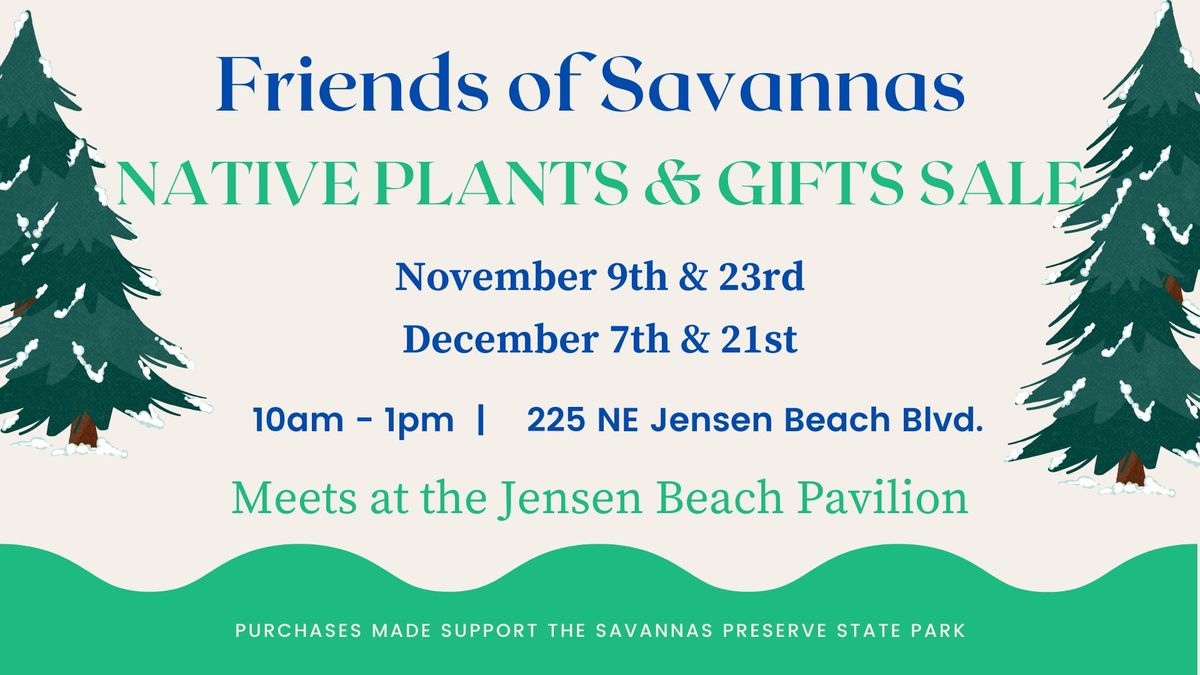 Friends of Savannas Native Plants & Gifts Sale