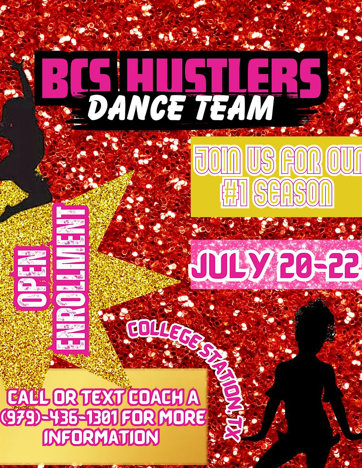 BCS Hustlers Dance Team Open Enrollment\/Tryouts