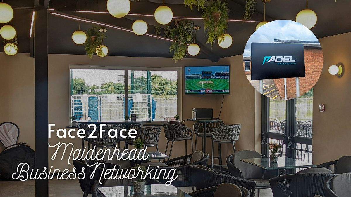 Face2Face Maidenhead Business Networking