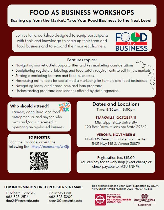 Food as a Business Workshop