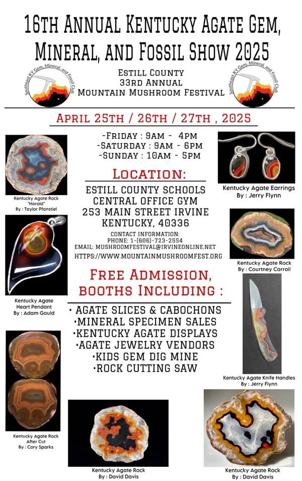 Spring Agate, Gem, and Mineral Show