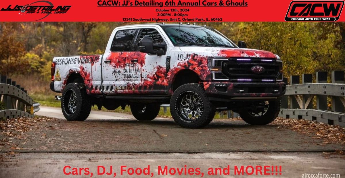 CACW: JJ's Detailing 6th Annual Cars and Ghouls