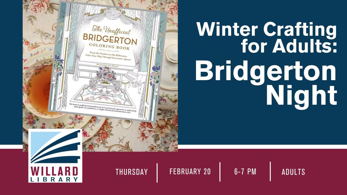 Winter Crafting for Adults: Bridgerton Night