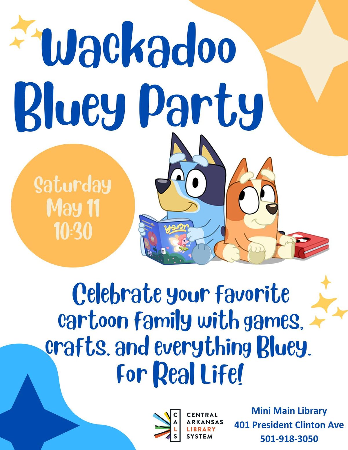 Wackadoo Bluey Party