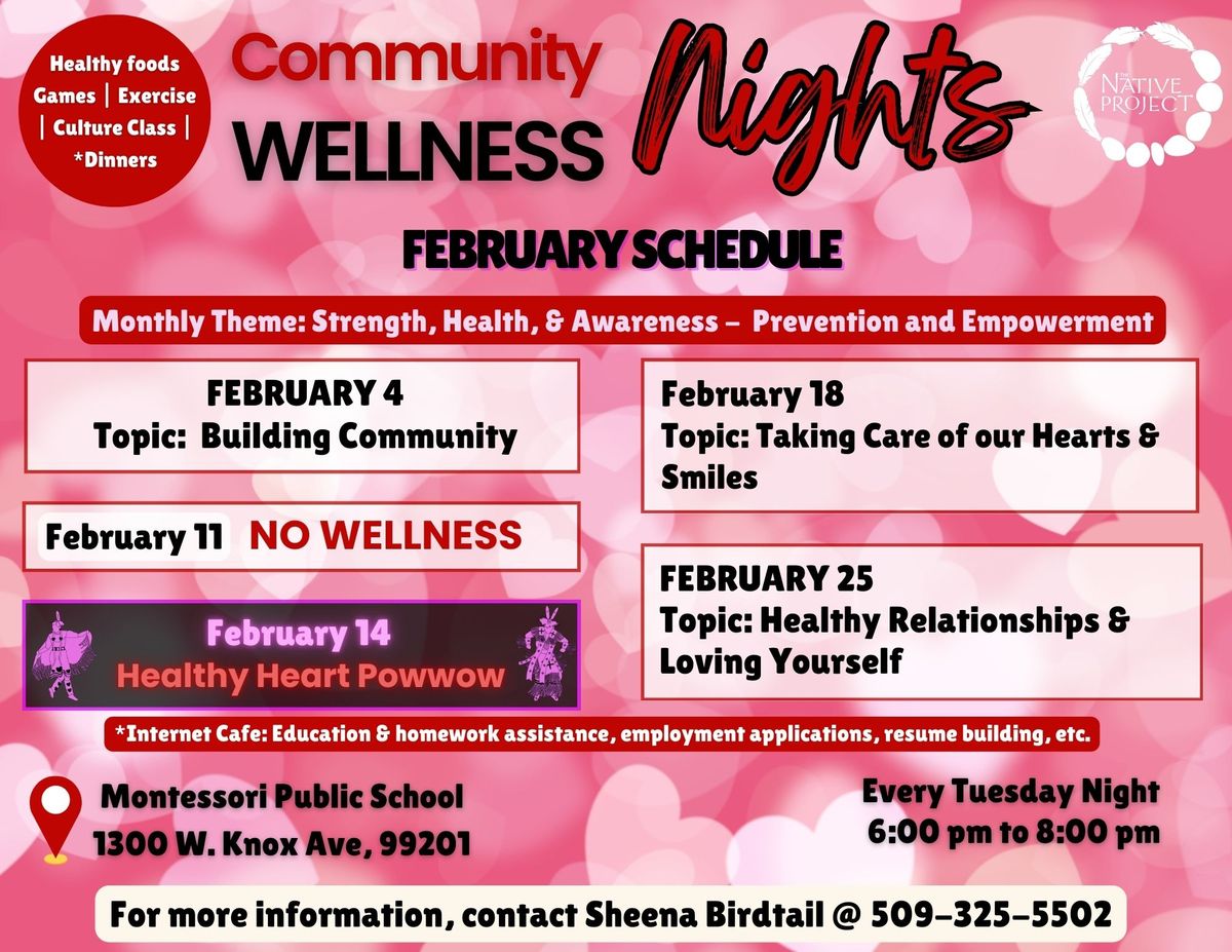 February Community Wellness Nights