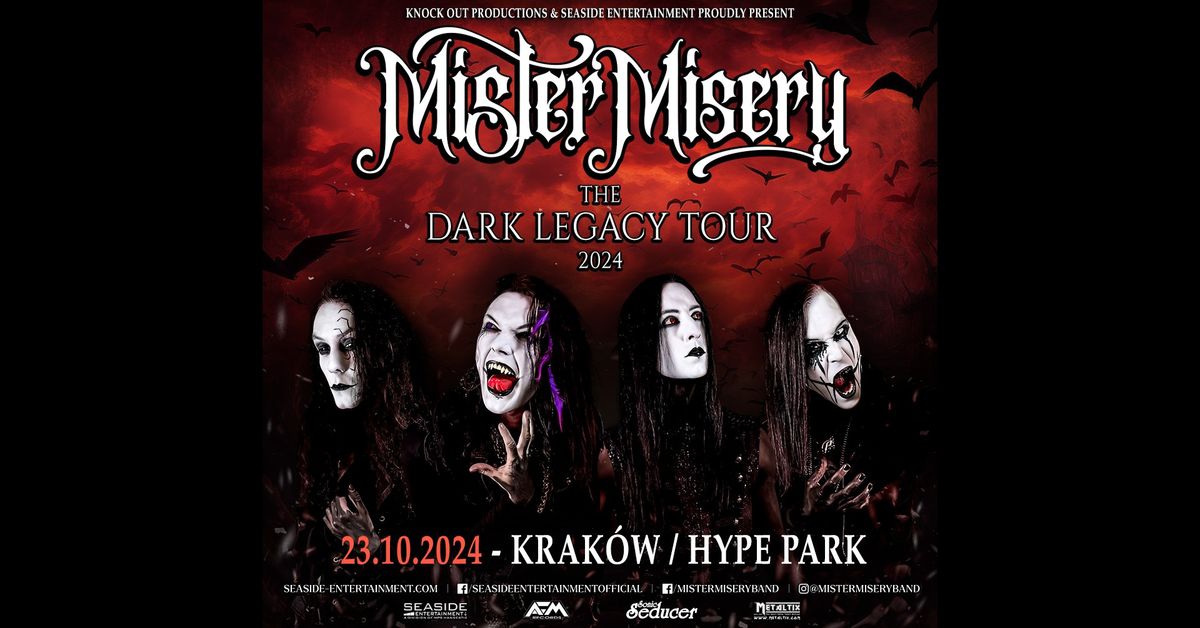 Mister Misery + Iron Head \/ 23 X 2024 \/ Krak\u00f3w