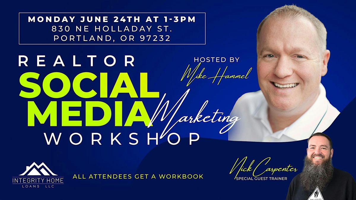 Realtor Social Media Marketing Workshop