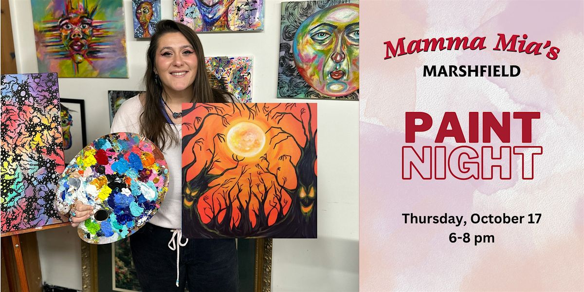 Paint Night at Mamma Mia's Marshfield