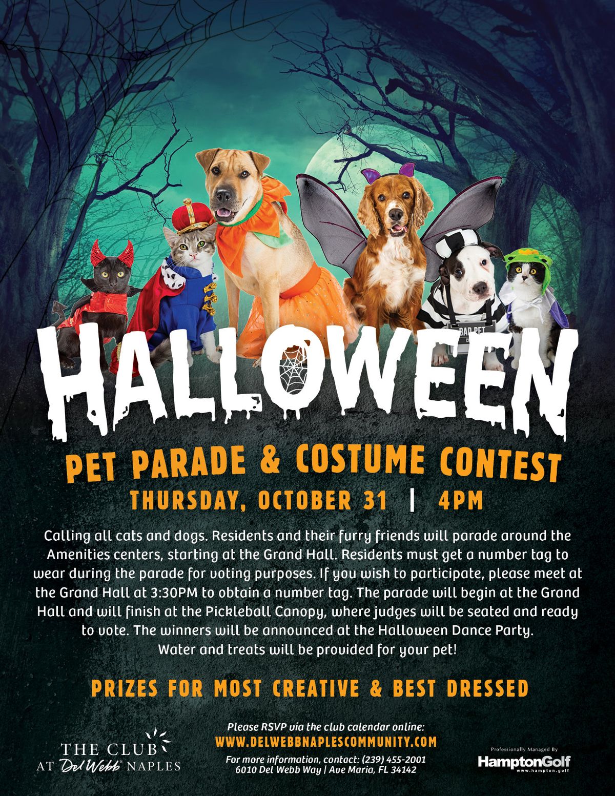 Halloween Pet Parade and Costume Contest