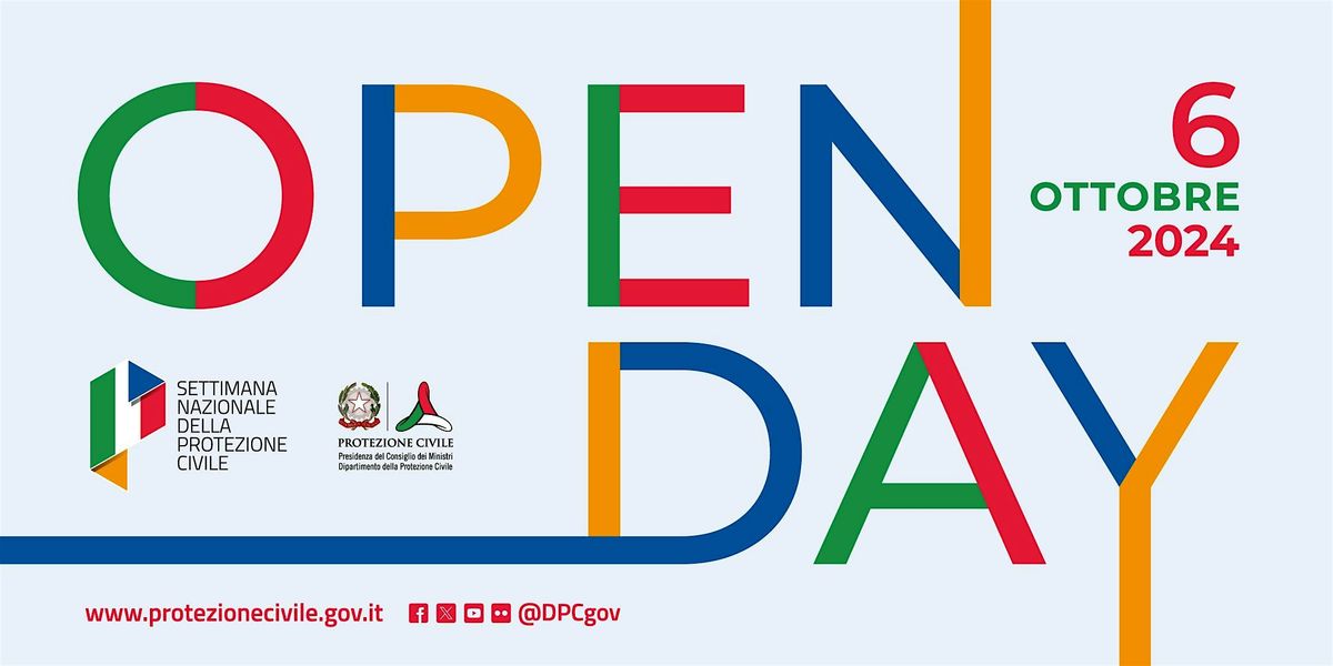 Open Day al Dipartimento della Protezione Civile