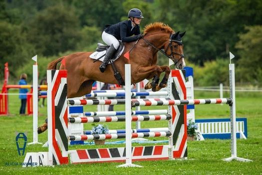 Showjumping with Alicia Hawker at Leyland Court, 22nd March