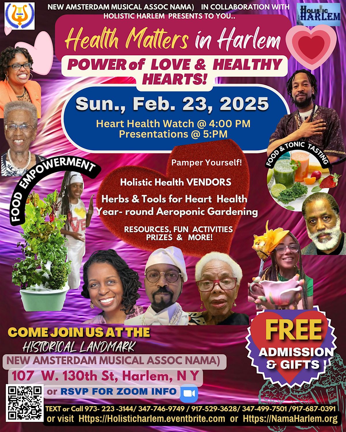 HEALTH MATTERS in HARLEM at NAMA- WINTER\/ SPRING 2025