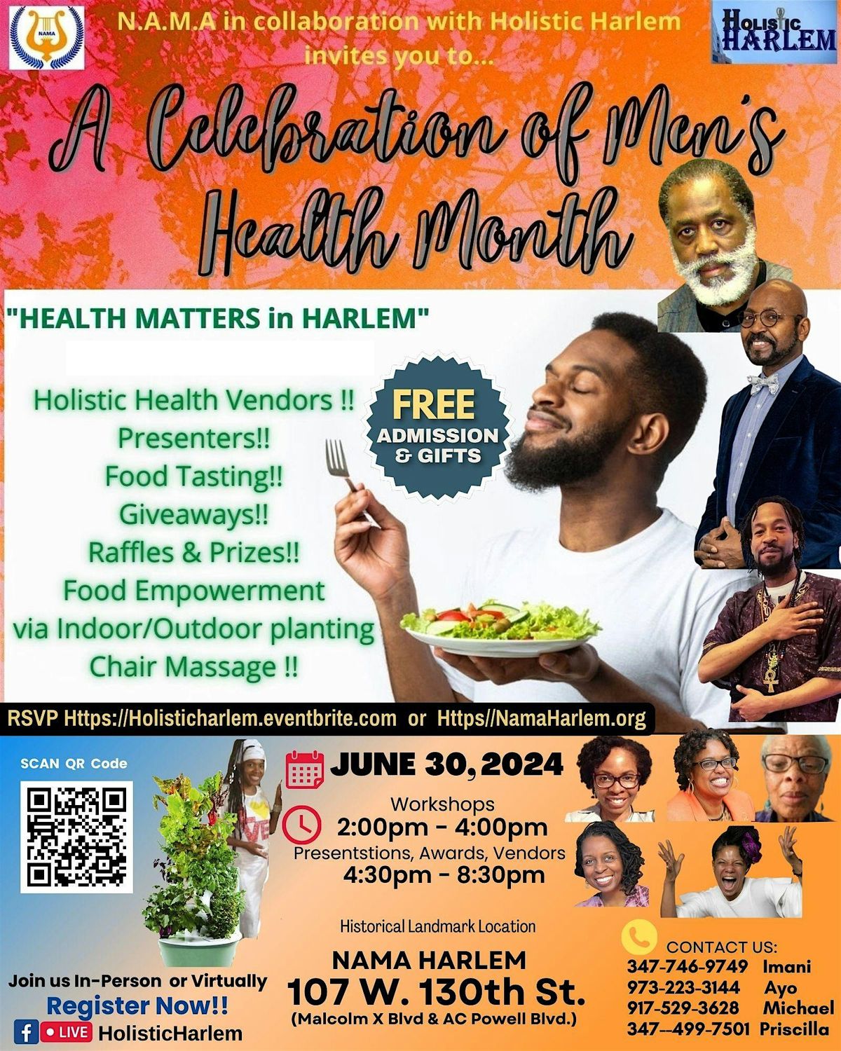 HEALTH MATTERS in HARLEM at NAMA- SPRING 2024