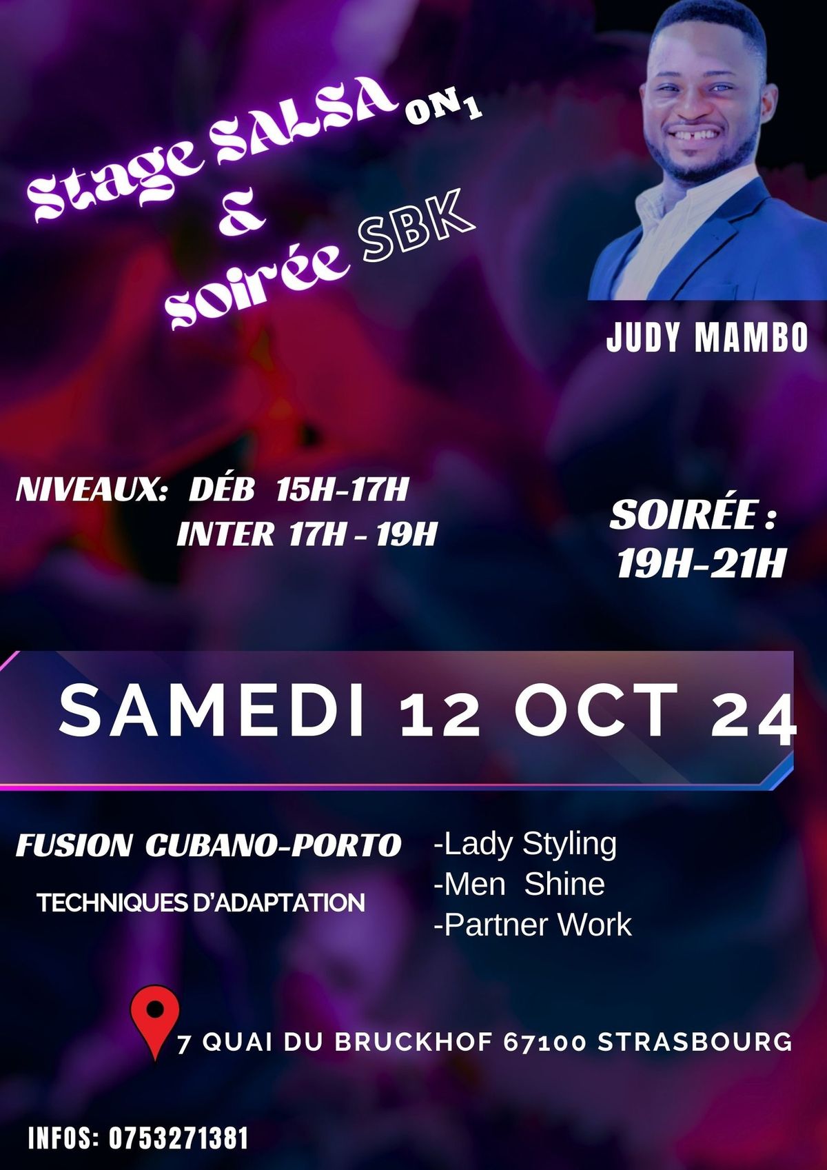 STAGE SALSA + SOIR\u00c9E SBK