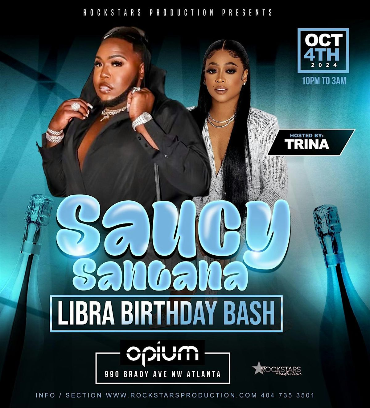 Saucy Santana Libra Birthday Bash Hosted by Trina