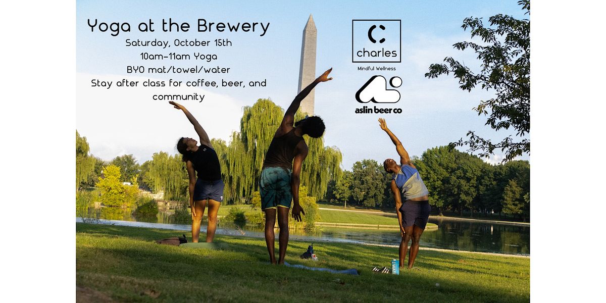 Yoga at the Brewery with Aslin Beer Co.