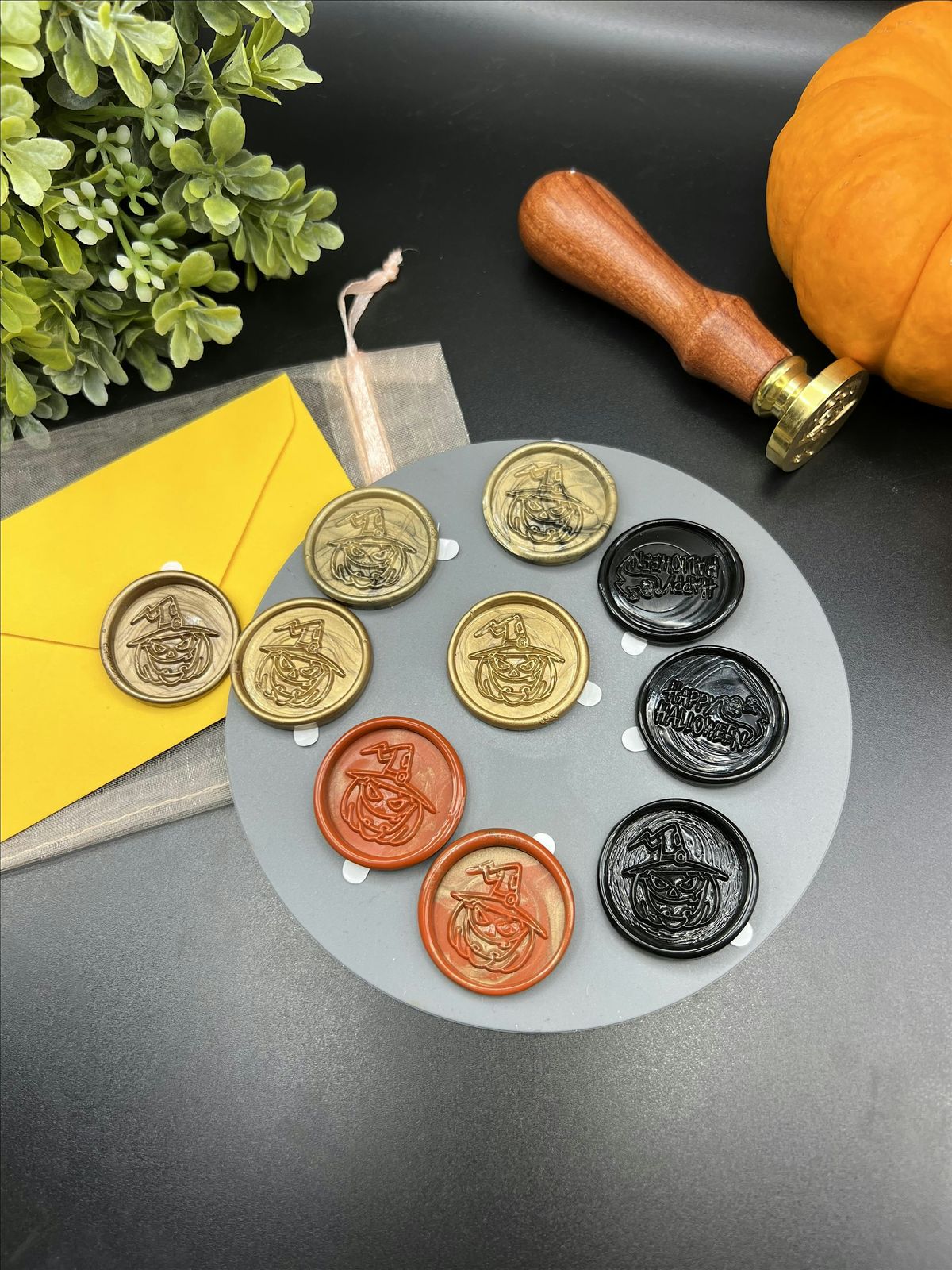 Spooktacular wax seals workshop