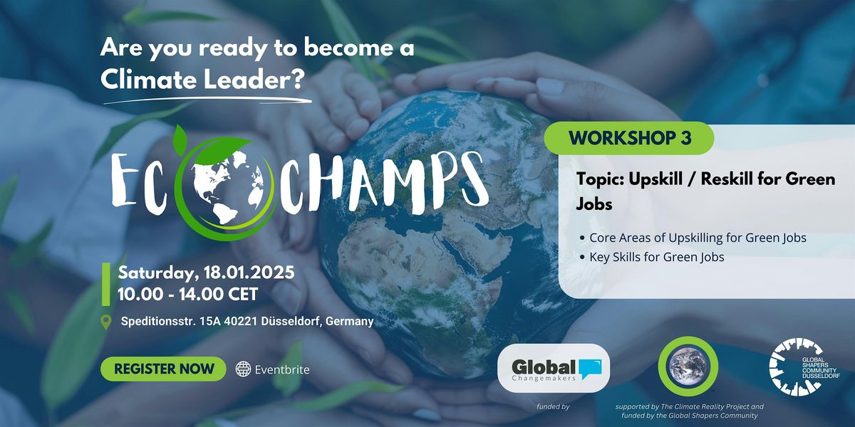 EcoChamps - Are you ready to become a Climate Leader? - Workshop 3