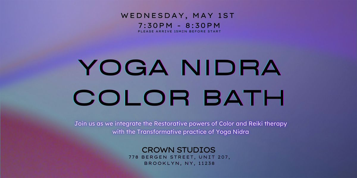 Yoga Nidra Color Bath