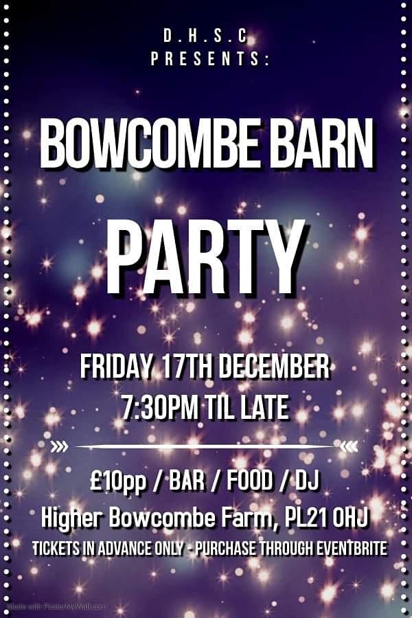 Bowcombe Barn Party - DJ, Bar and food available