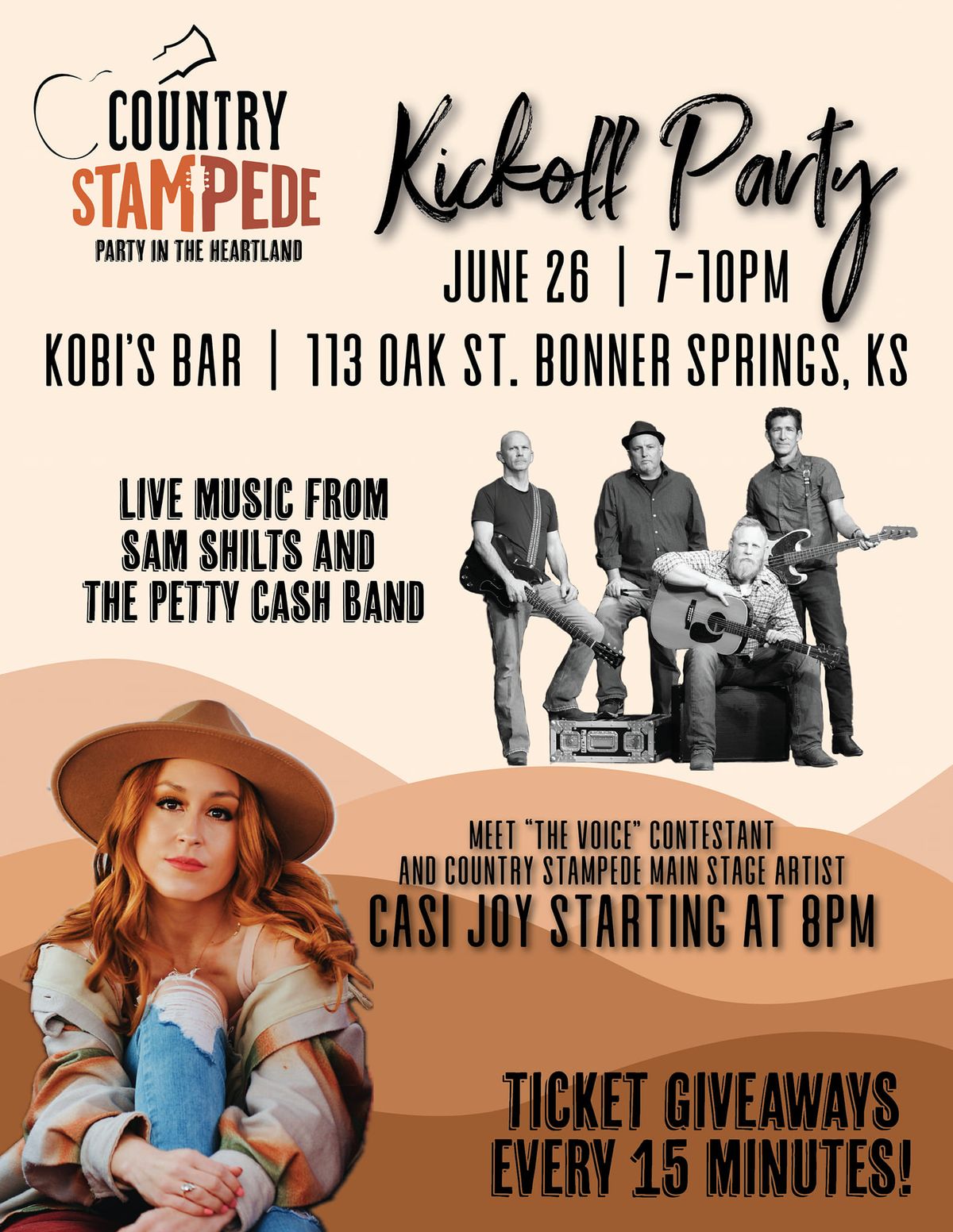 Country Stampede Kickoff Party