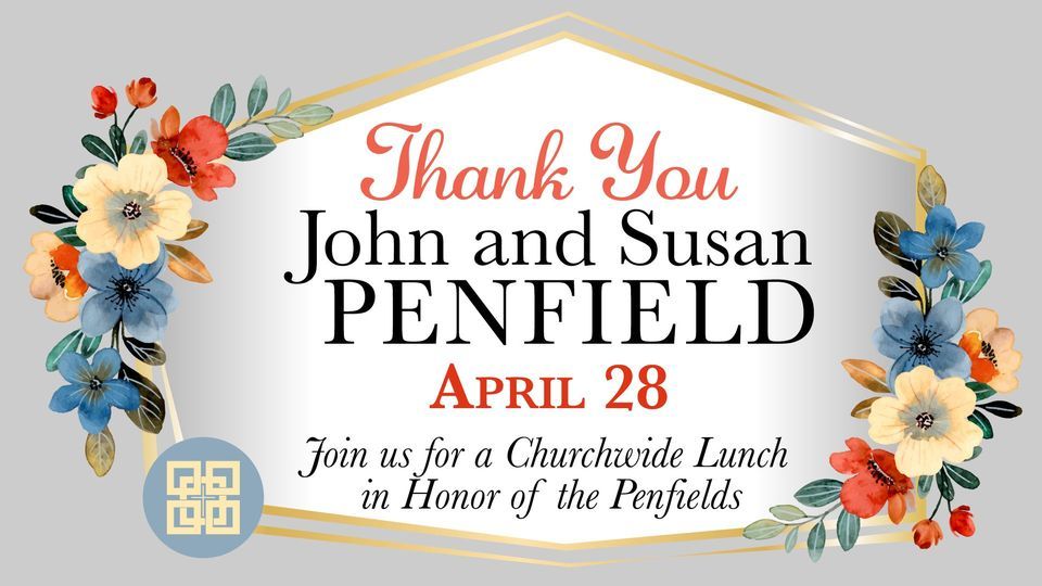 Thank You Gathering for John and Susan Penfield