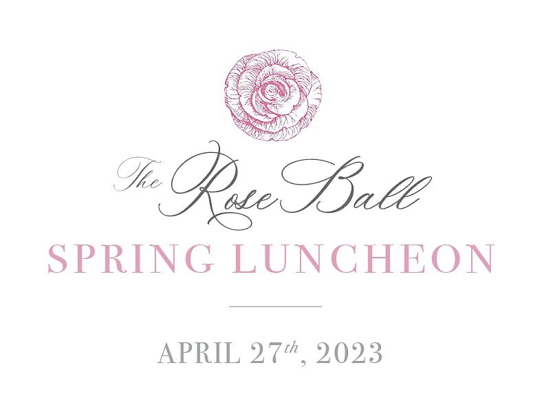 The Rose Ball Spring Luncheon 2023, Greenville Country Club, 27 April