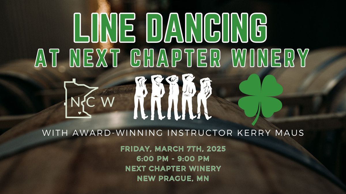 Line Dancing at Next Chapter Winery!