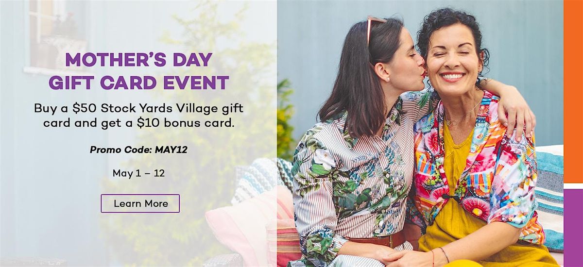 Mother's Day Gift Card Event