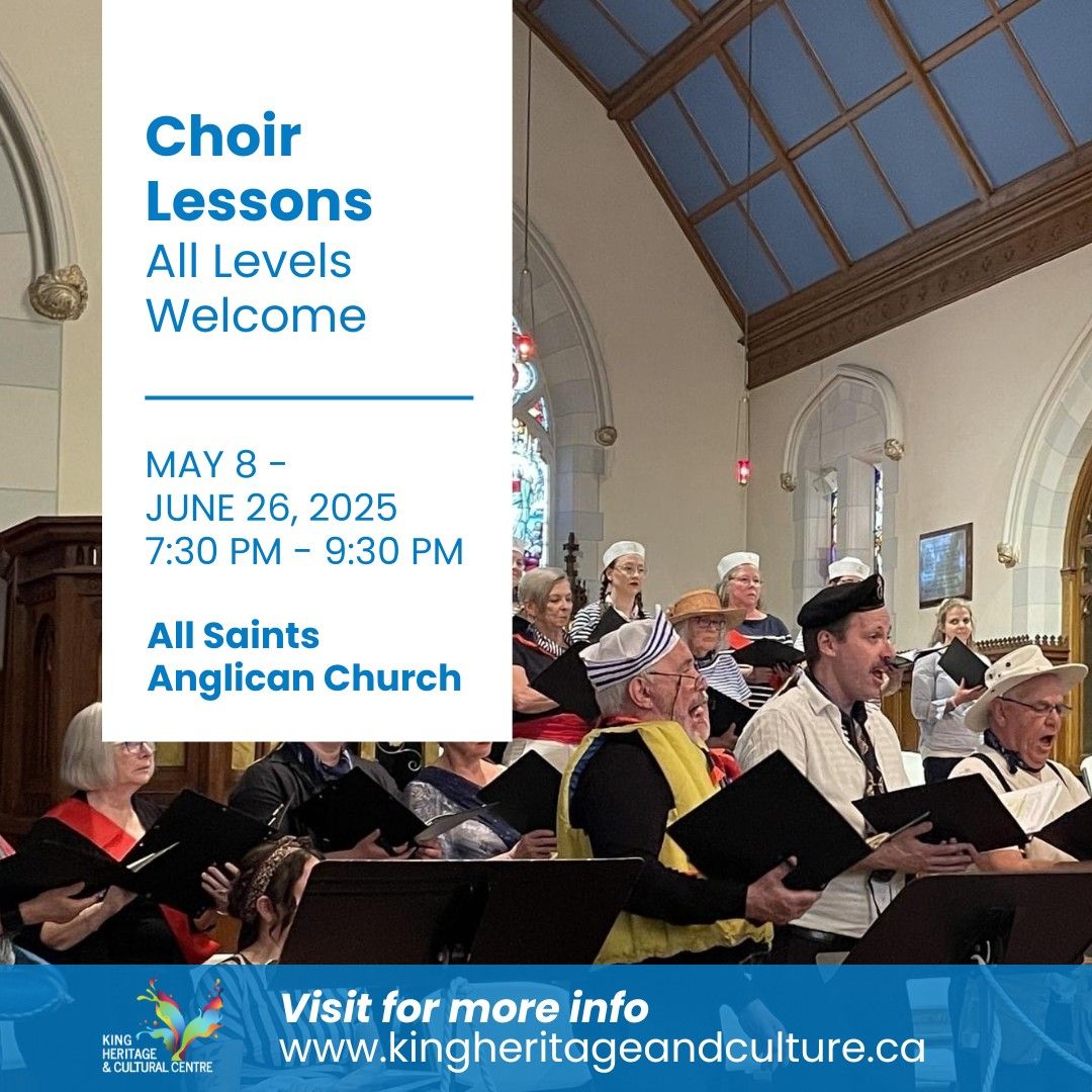 King Township Community Choir Lessons