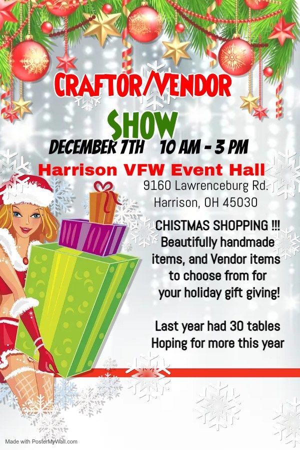 Christmas Craft Vendor Event