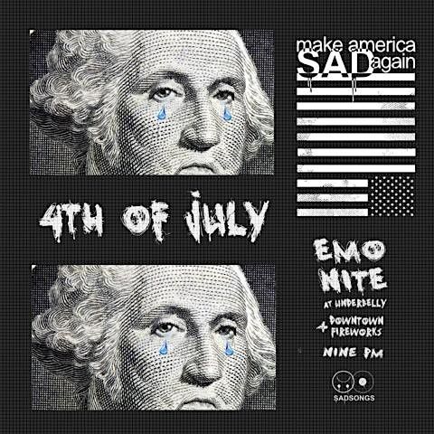 "Make America Sad Again" - Duval Is For Lover Emo Night at Underbelly