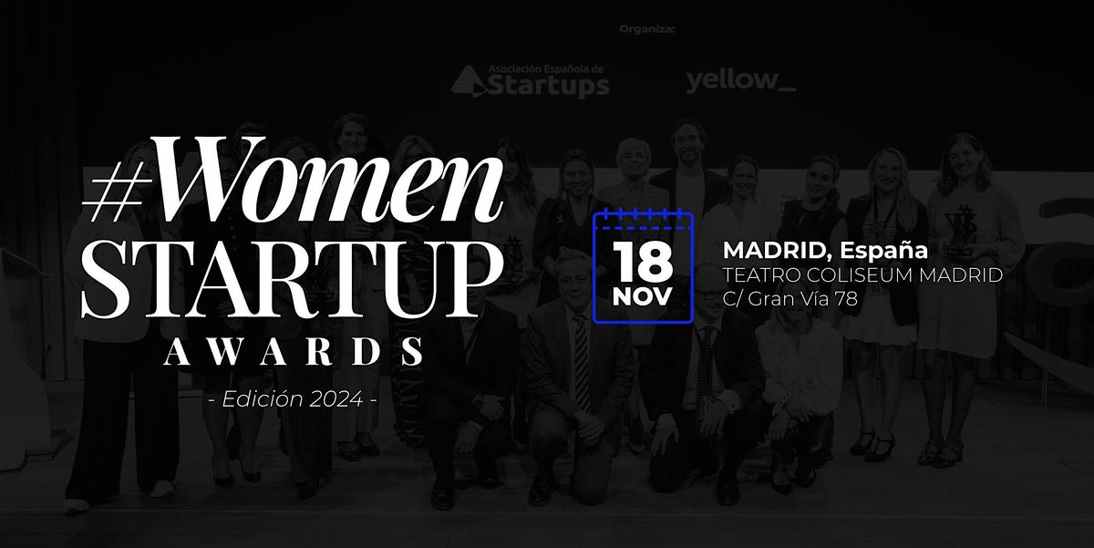 Women Startup Awards \/\/ 3\u00aa Edici\u00f3n