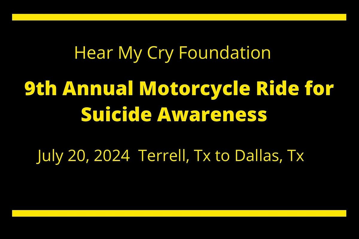 9th Annual Motorcycle Ride for Suicide Awareness