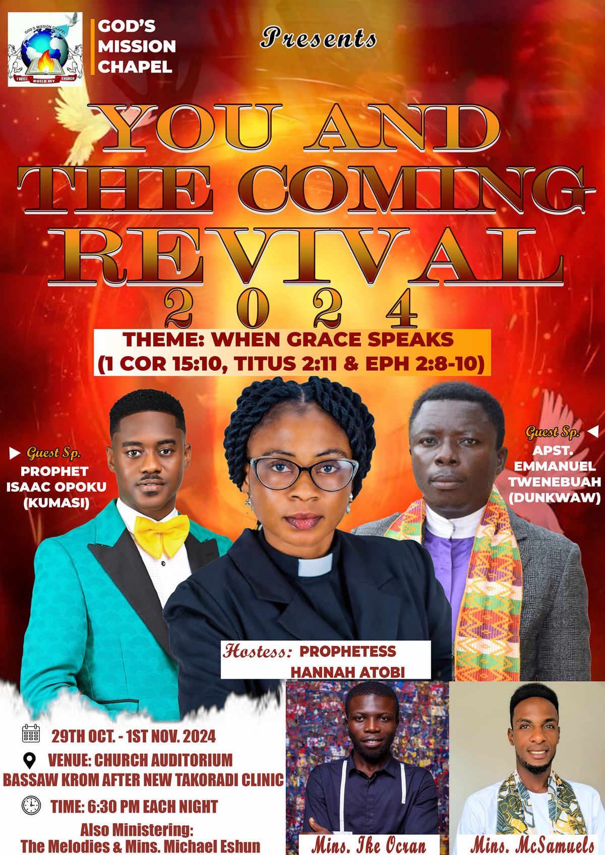 You are invited to this impeccable gathering... You and the coming revival 2024