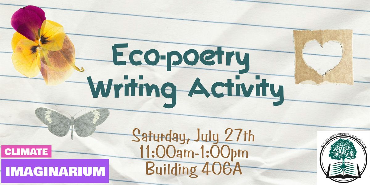 Eco-Poetry Writing Activity