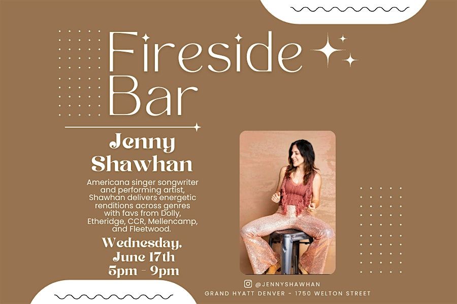 Live Music at Fireside | The Bar - featuring Jenny Shawhan