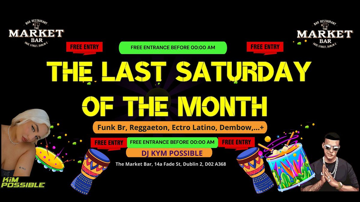 Release2_RUMBAS LATINAS - LAST SATURDAY OF MONTH - THE MARKET BAR