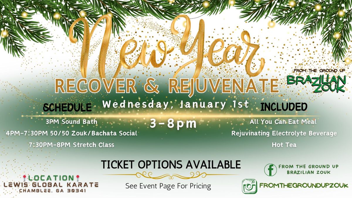 NEW YEAR RECOVER & REJUVENATE