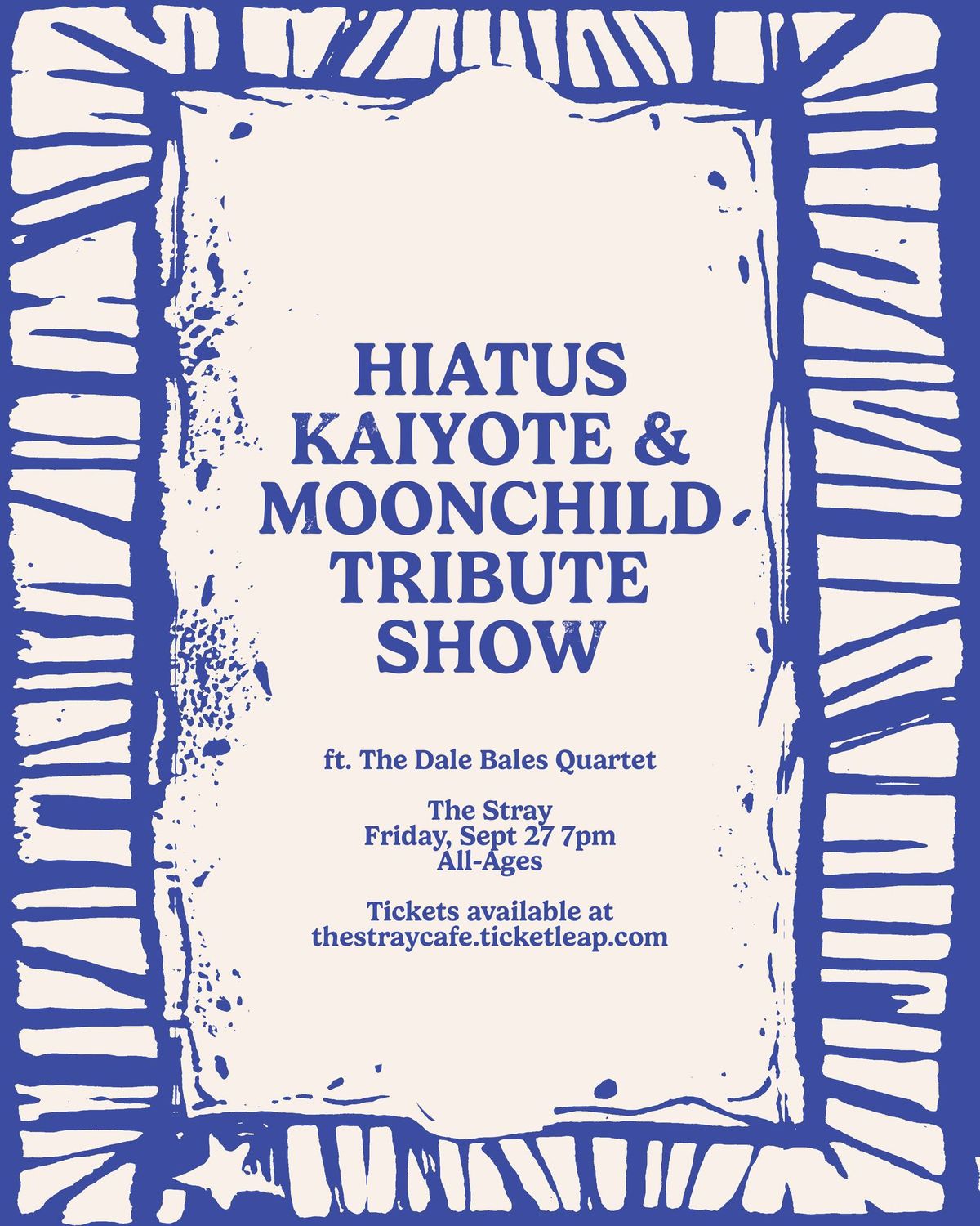 Ticketed: Hiatus Kaiyote & Moonchild Tribute Show