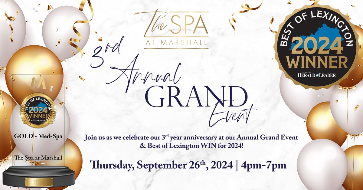 3rd Annual Grand Event 