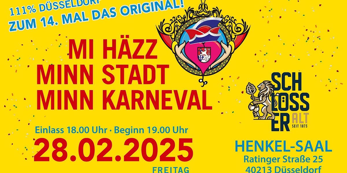 Kopie von Mi H\u00e4zz Minn Stadt Minn Karneval 111 % D\u00fcsseldorf