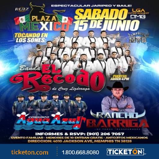 BANDA EL RECODO, RANCHO BARRIGA Y MAS!