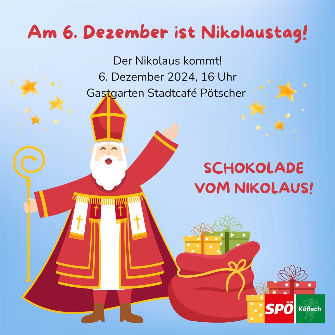 Schokolade vom Nikolaus