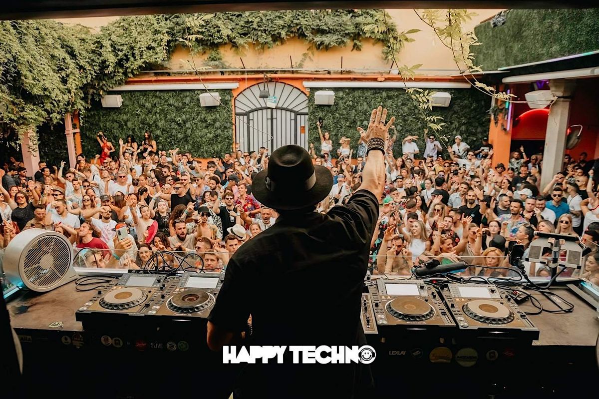 HappyTechno Open Air Barcelona! Off Week Party with Supernova (Daytime)