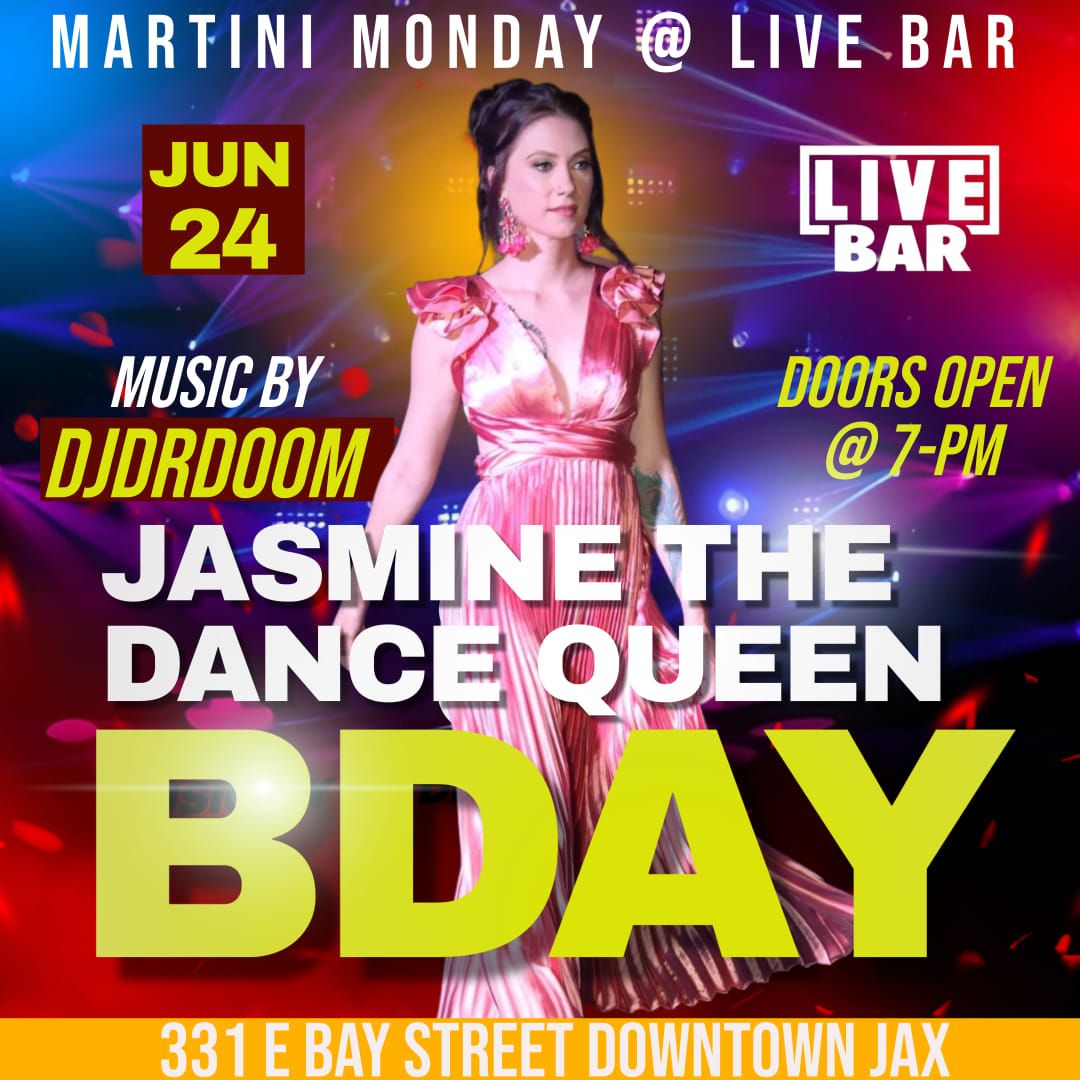 Jasmine's annual party at Martini Mondays ??