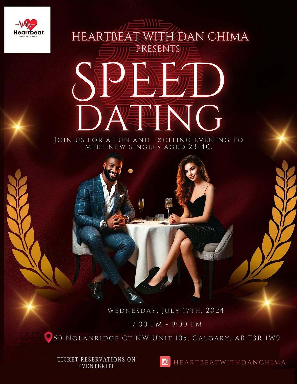 SPEED DATING BY HEARTBEAT WITH DAN CHIMA