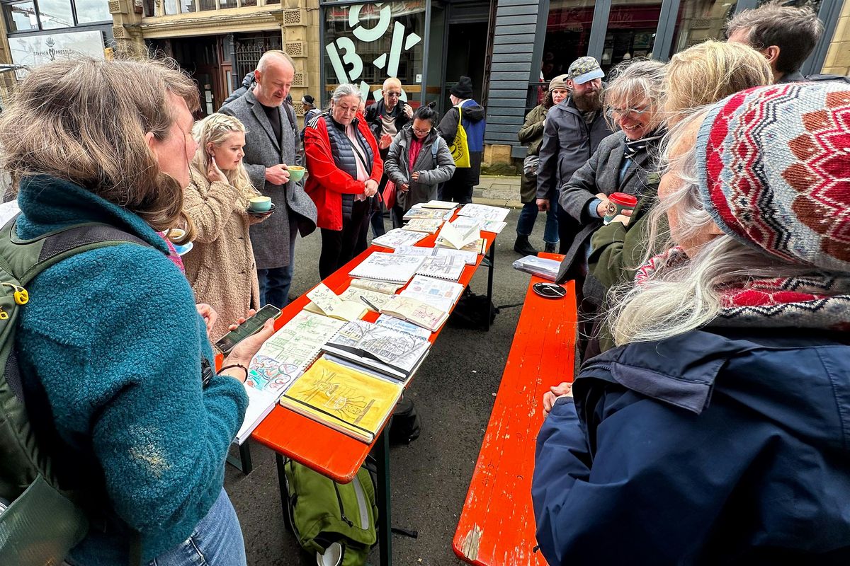 Huddersfield Urban Sketch Meet - October